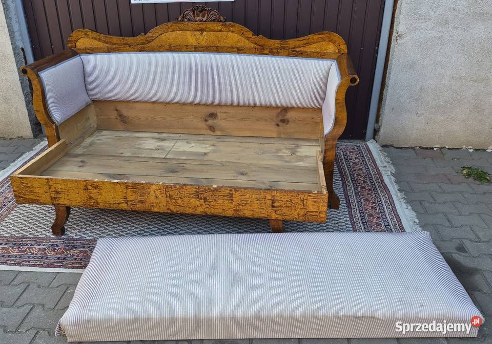 Stara sofa stylowa biedermeier antyk ze Szwecji Meble