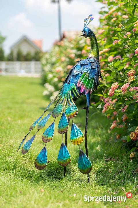 Paw ogrodowy metal 40 kolorowy trwały na warunki Rzeźby i figury małopolskie Kraków