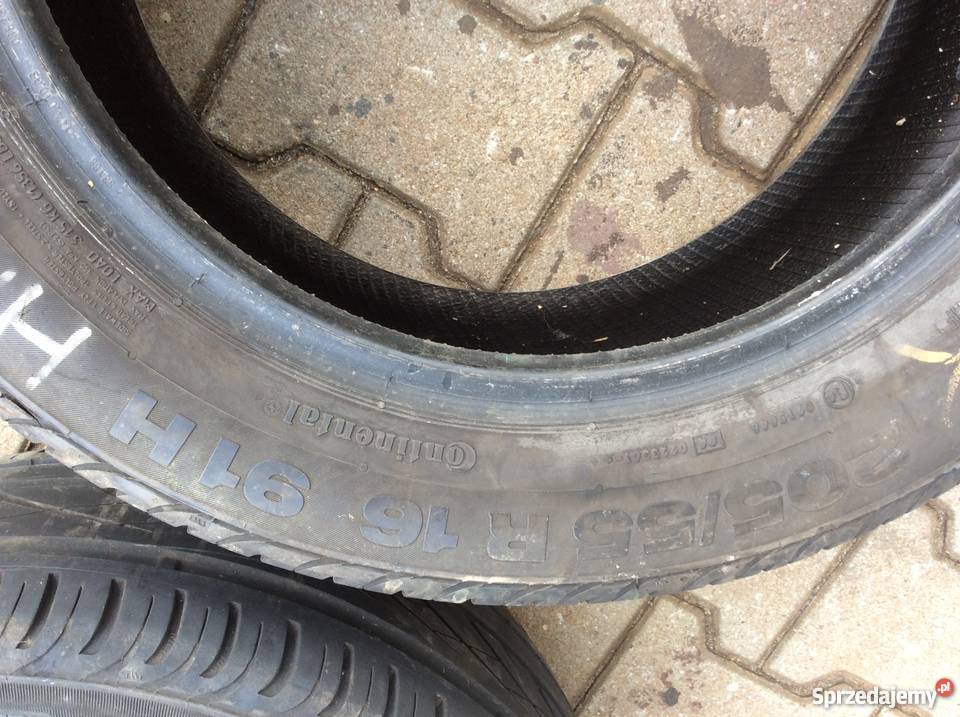 Opony letnie continental 20555 HR 16 Kobylnica sprzedam