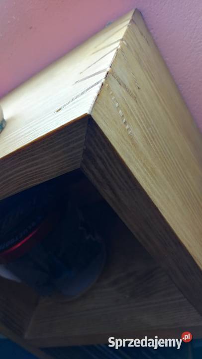 Regał na płyty kompaktowe CDDVD półka sosna Radków sprzedam