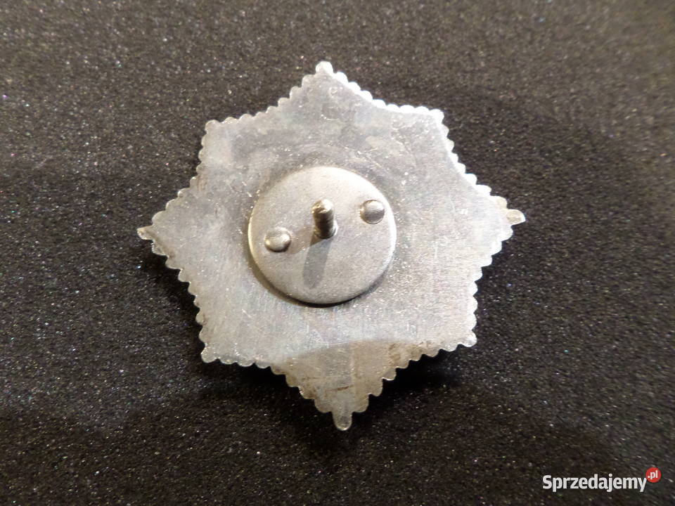 Harcerski Konspiracyjny Złoty Krzyż z Gwiazdą Poznań sprzedam