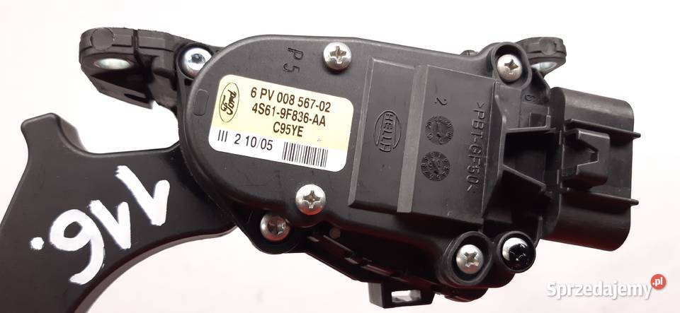 POTENCJOMETR GAZU FORD FIESTA MK6 FUSION MAZDA 2 osobowe Mielęcin sprzedam