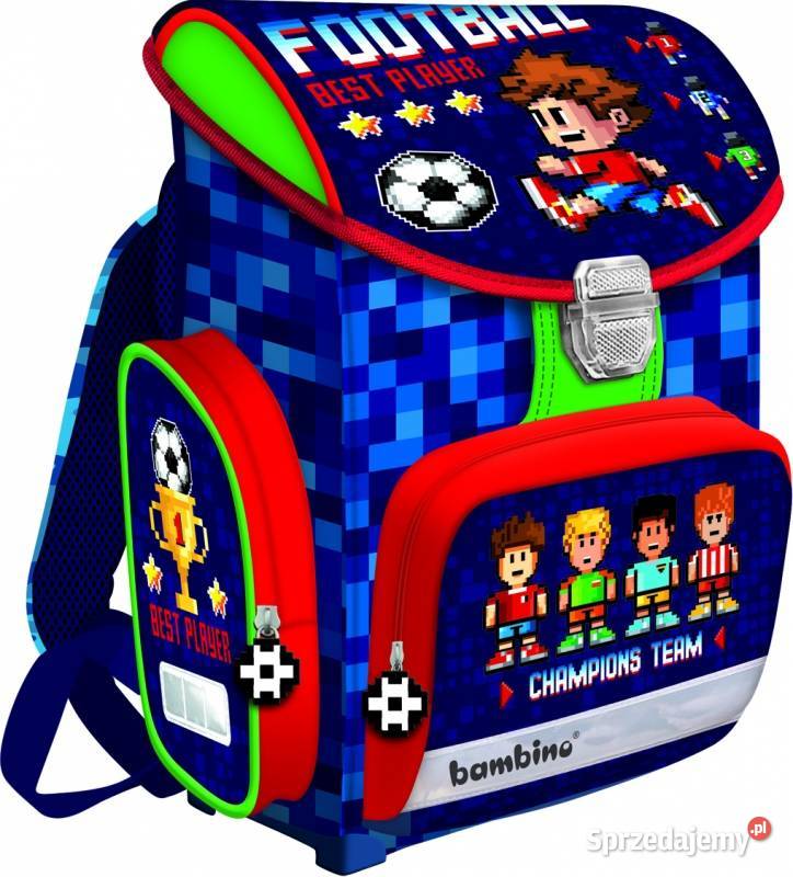 TORNISTER SZKOLNY CHAMPIONS TEAM PIŁKA FOOTBALL Bielsk Podlaski