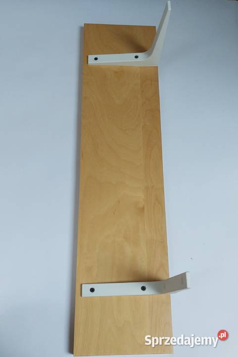 Półka drewniana fornirowana 80x20 klon IKEA 2.5cm małopolskie Kraków