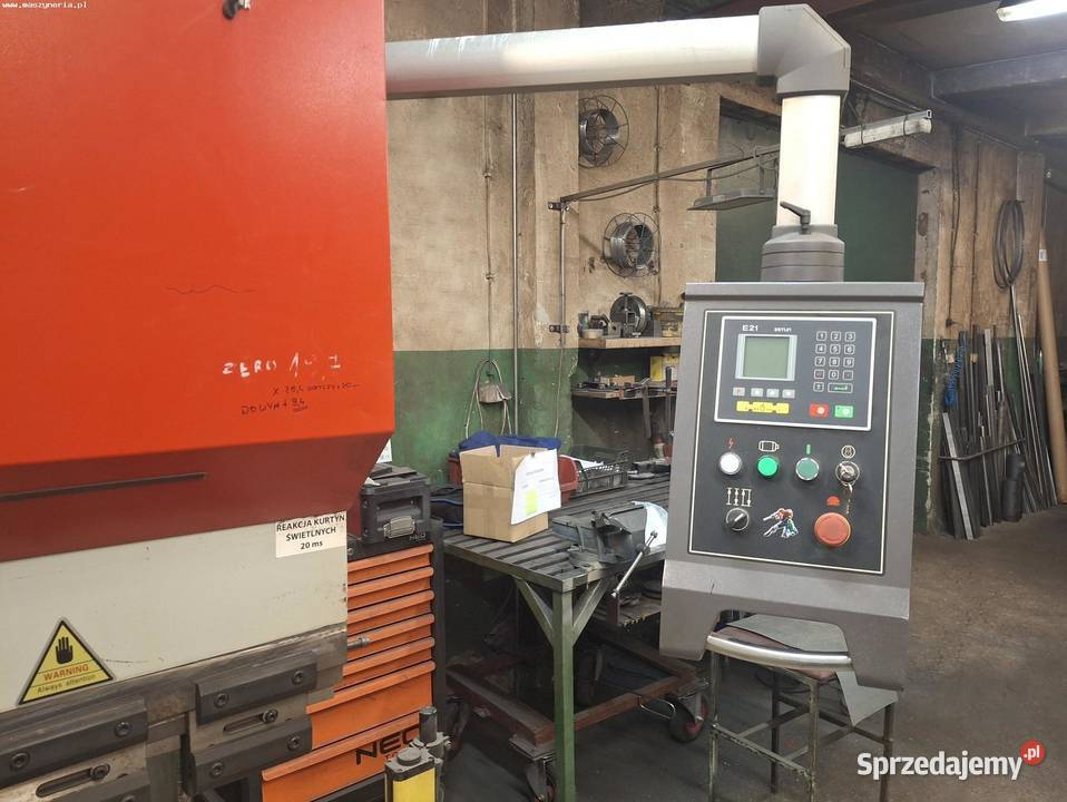 Prasa krawędziowa CNC MTP PBH 125x3200 Produkcja Jelenia Góra
