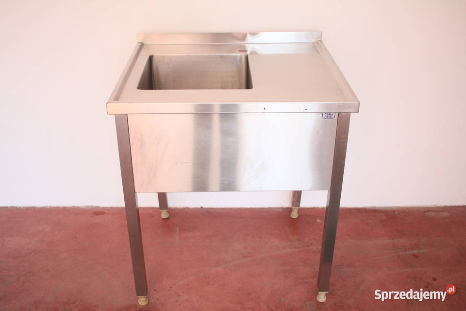 Stół gastronomiczny ze zlewem 80x70 DORA METAL Pszczyna