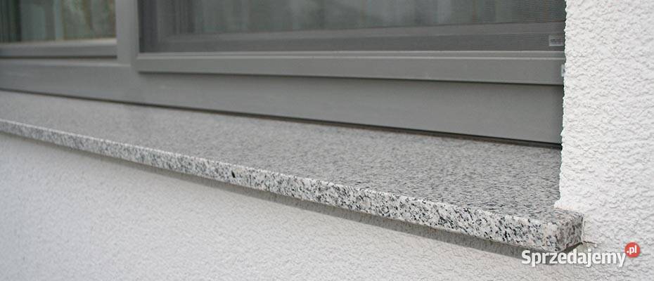 Parapety granitowe na wymiar kamienne polerowane Warszawa