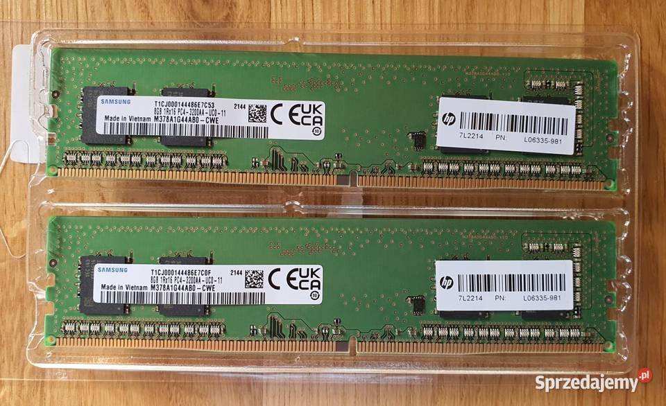 RAM DDR4 2x16GB 3200MHz Samsung Pozostałe Warszawa