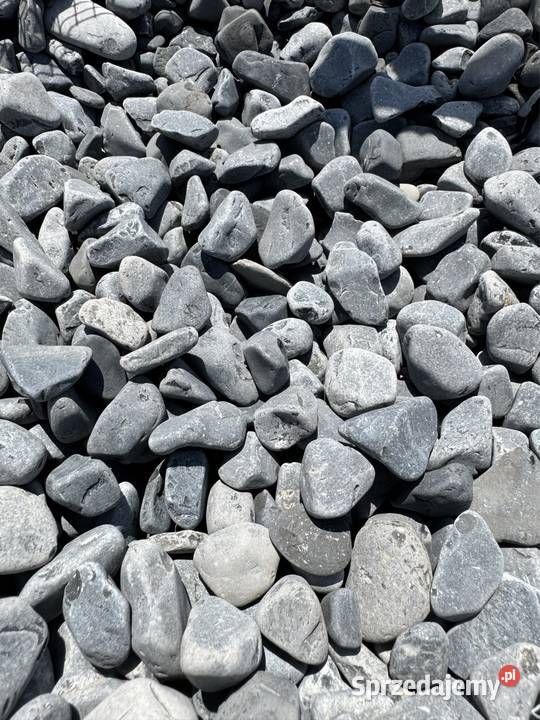 Kamienie ozdobne kruszywa drogowe grys otoczak Czarna
