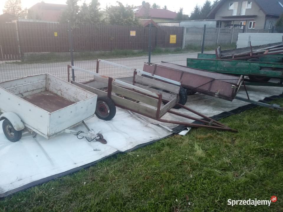 PRZYCZEPA przyczepka Wywrotka ogrodnicza kubota Mińsk Mazowiecki