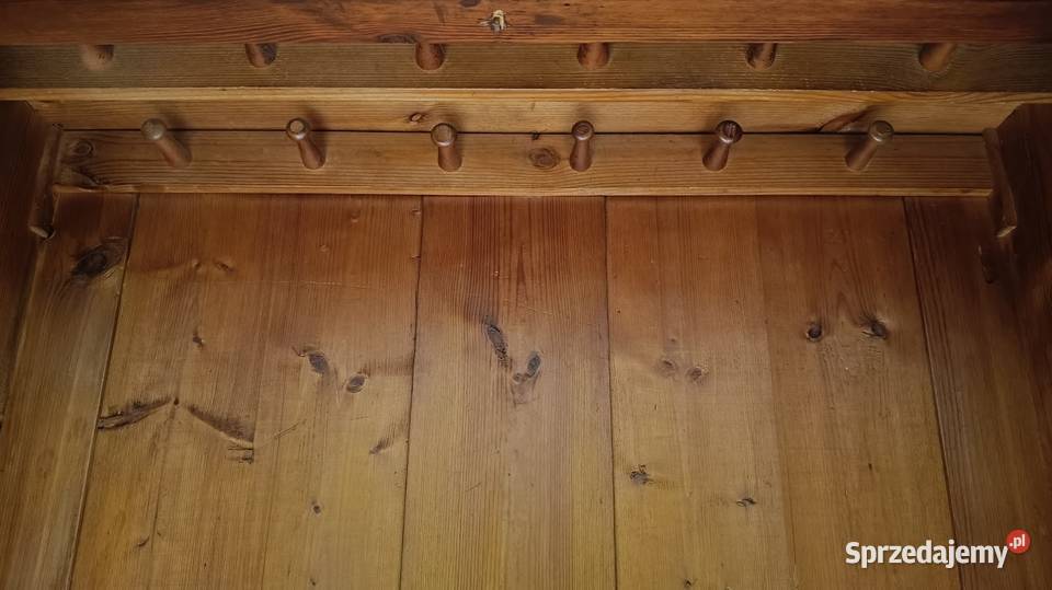 szafa stara eklektyczna drewniana mieszczańska Radomsko sprzedam