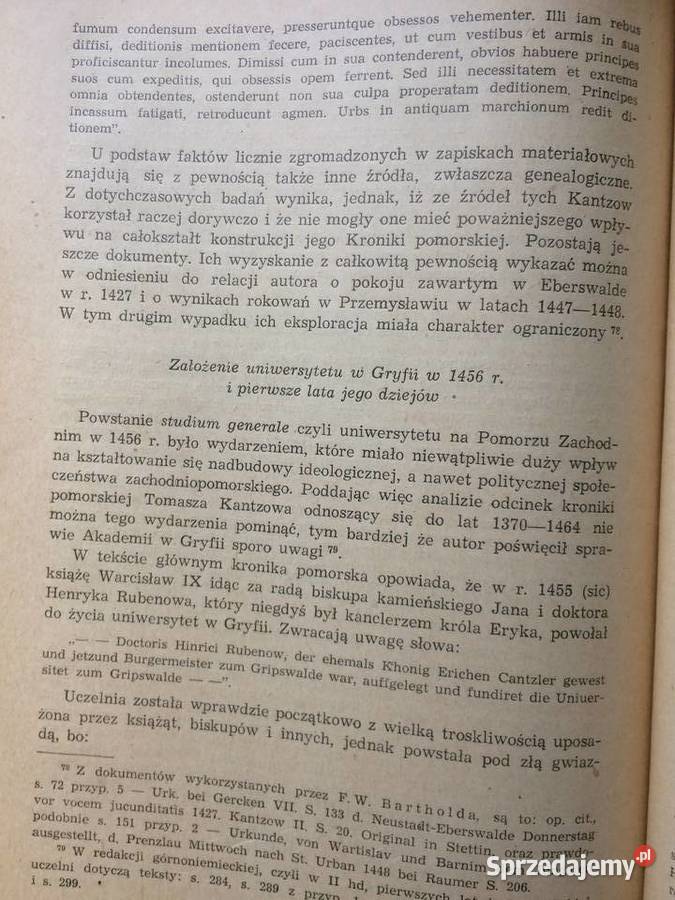 2834 Kroniki O Dziejach Pomorza Zach W Latach Szczecin