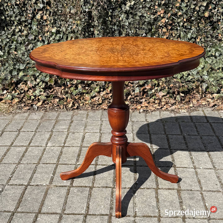 ARTexpert Stół stolik kawowy owalny Ludwik Dobrzany