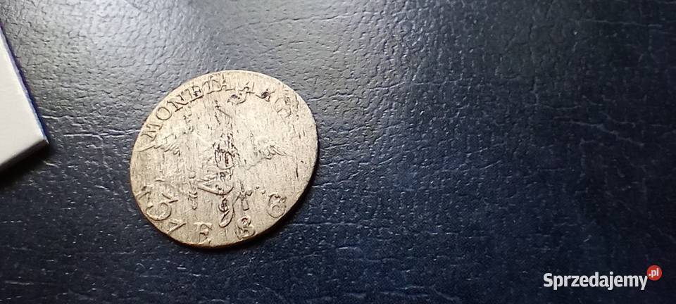 Stare monety 3 grosze 1786 Niemcy srebro Lesko sprzedam