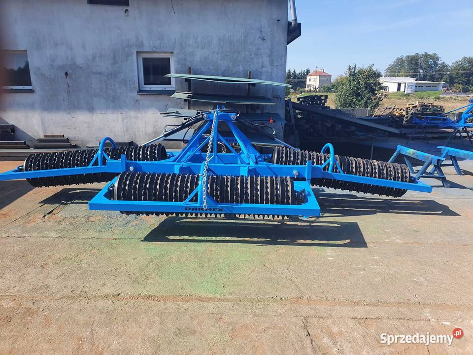 DARMEX Wał pryzmatyczny posiewny kapslowy 1562m nieuszkodzony Maszyny uprawowe Barszcze