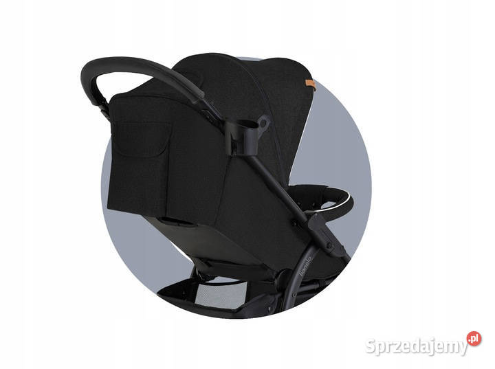 Wózek spacerowy spacerówka LIONELO ANNET czarny Rozkładane Dla Dziecka