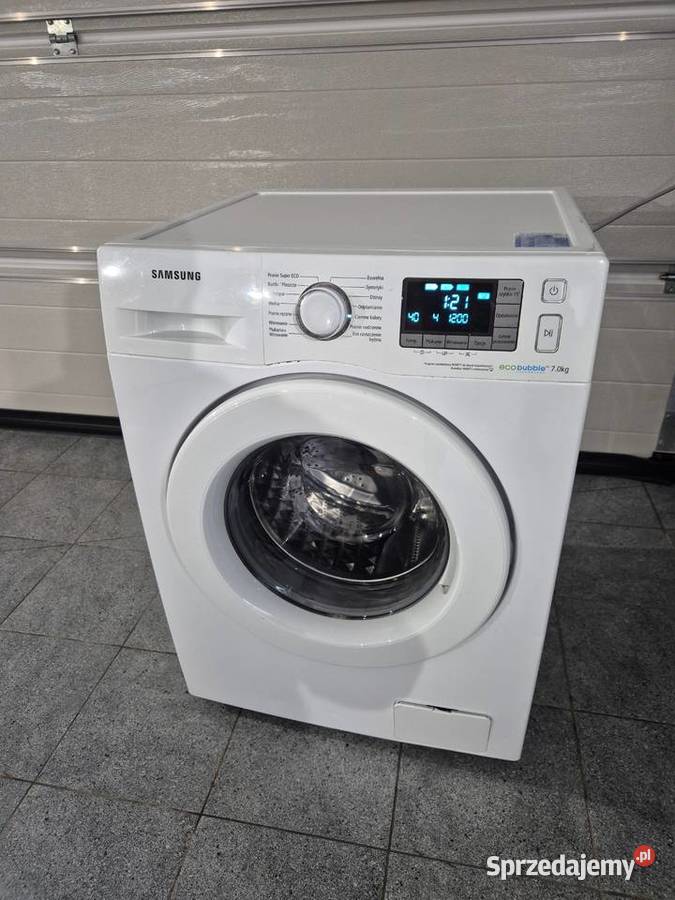 Pralka SAMSUNG Eco BUBBLE 7 używaną sprawną wolnostojące Pralki i suszarki Chełm