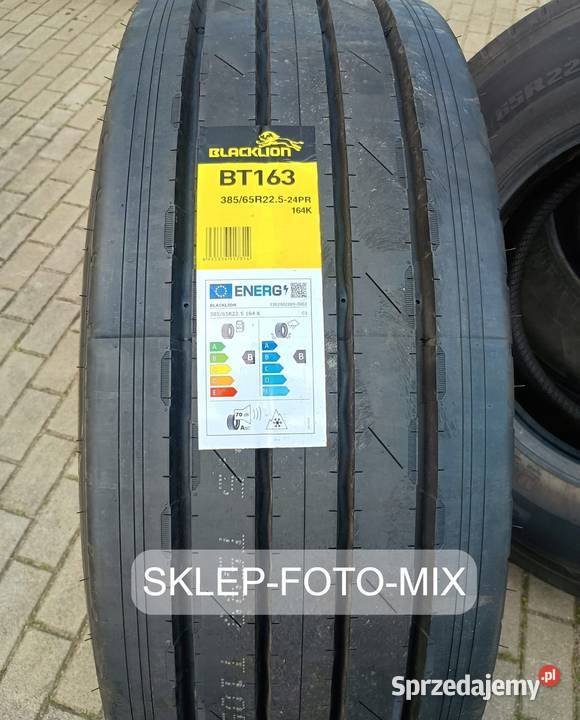BlackLion BT163 38565R225 Nowa opona naczepowa Ciężarowe Zarębki