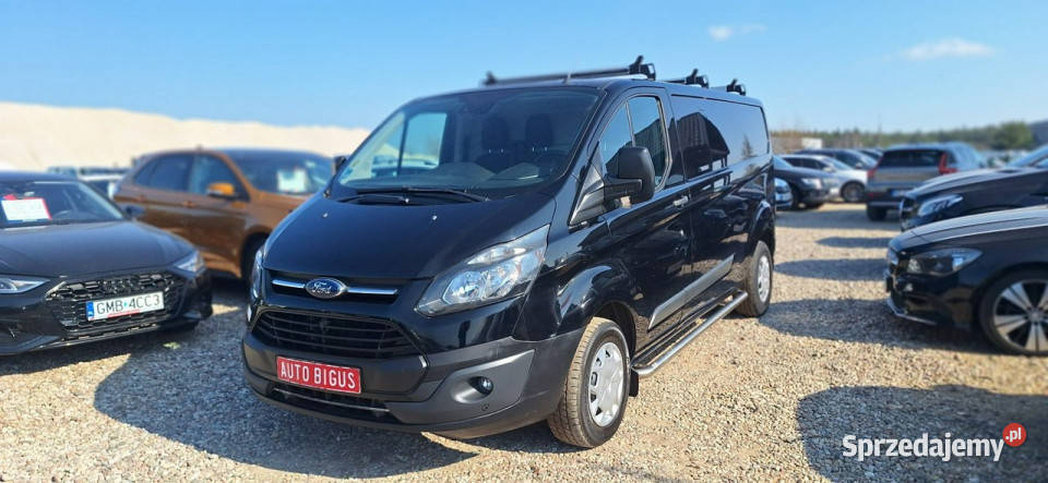 Ford Transit Custom long skrzydełka czujniki zarejestrowany w Polsce Lębork