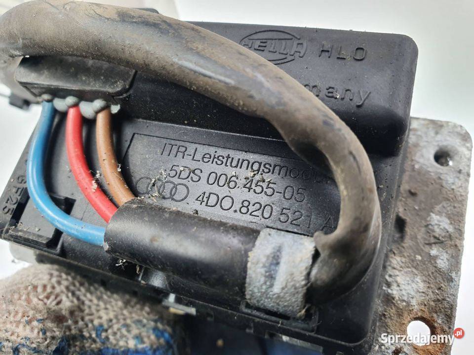 REZYSTOR AUDI A8 D2 4D0820521A osobowe Pozostałe Lipno