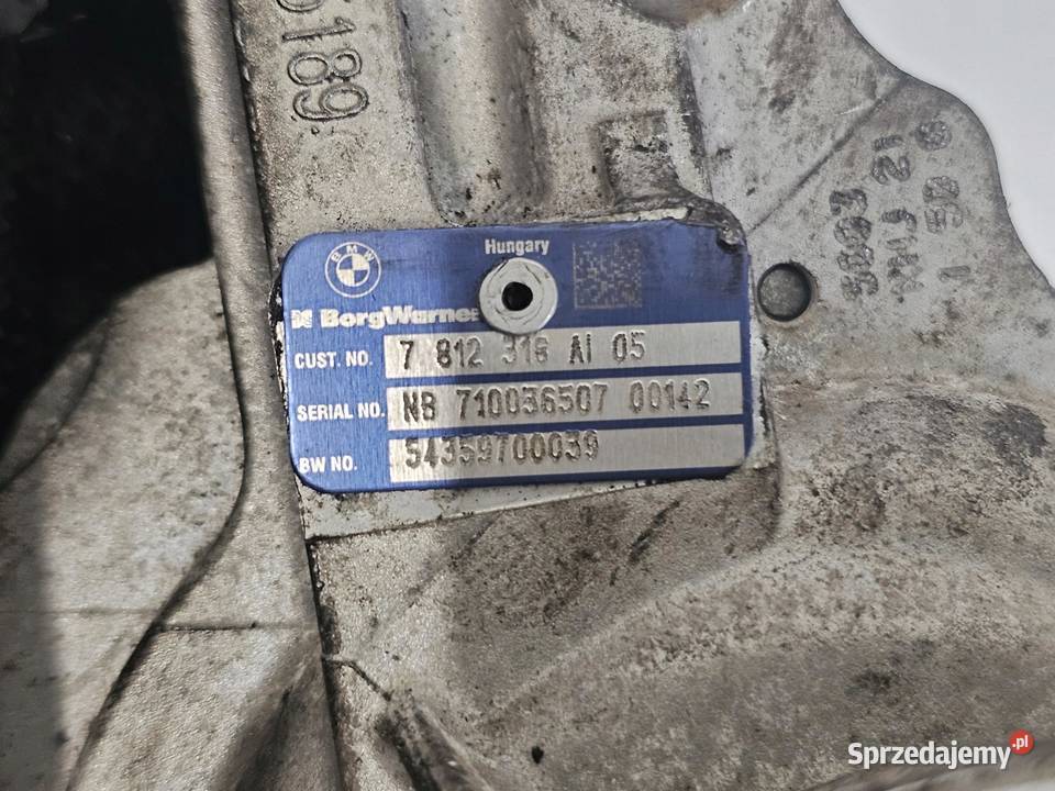 MINI 16 D N47C16 111 09r turbosprężarka sprzedam