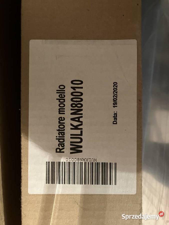 2 X Nowy grzejnik aluminiowy Diamond H800NB sprzedam