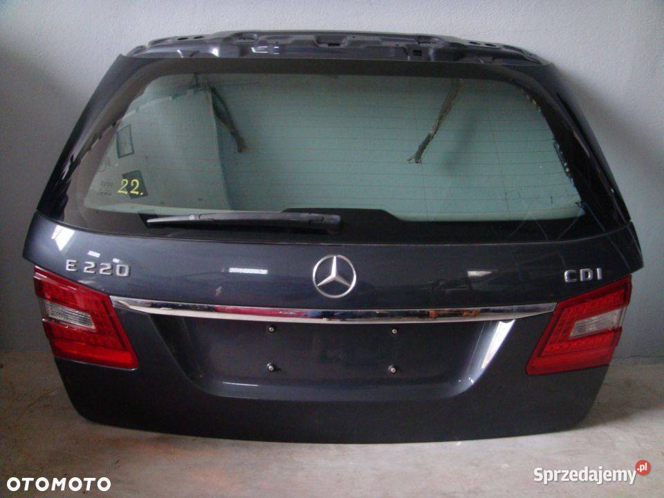 KLAPA BAGAŻNIKA MERCEDES EKLASA W212 KOMBI osobowe Włoszczowa sprzedam