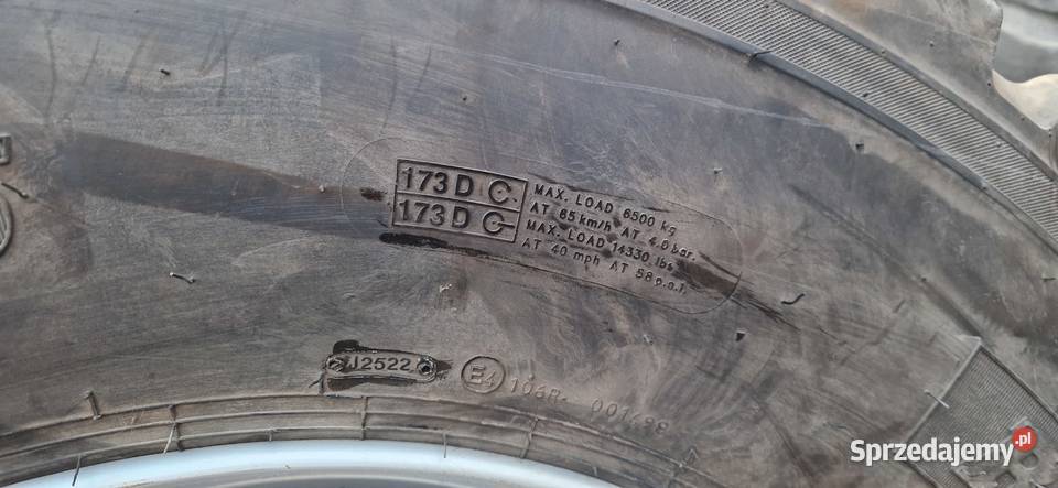 koła 71050r305 71050305 BKT 2022r Bez napraw Opony rolnicze warmińsko-mazurskie Nowe Miasto Lubawskie sprzedam