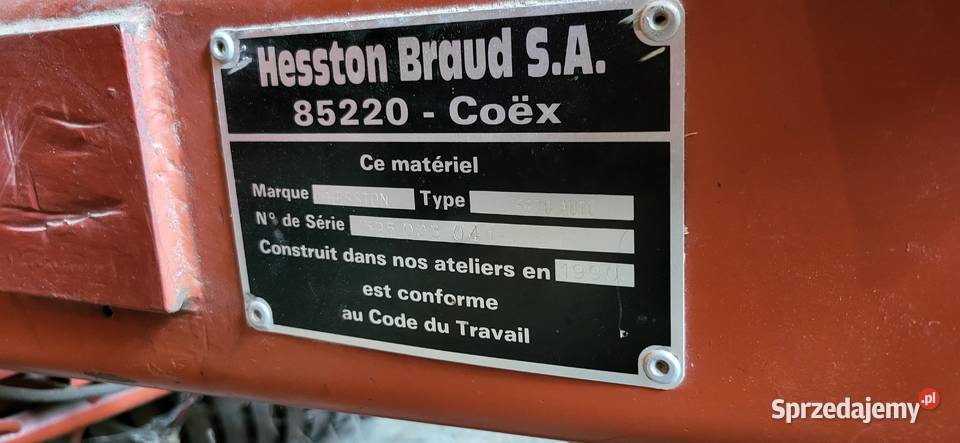 Prasa Zwijająca Hesston 5670 Auto Stan prywatna łódzkie Naramice