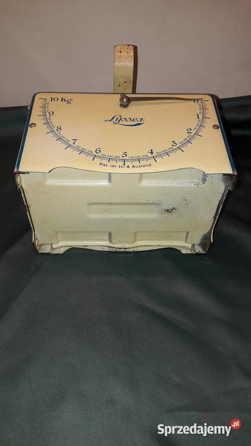 Stara waga szwajcarska Lyssex Antyki Głuchołazy