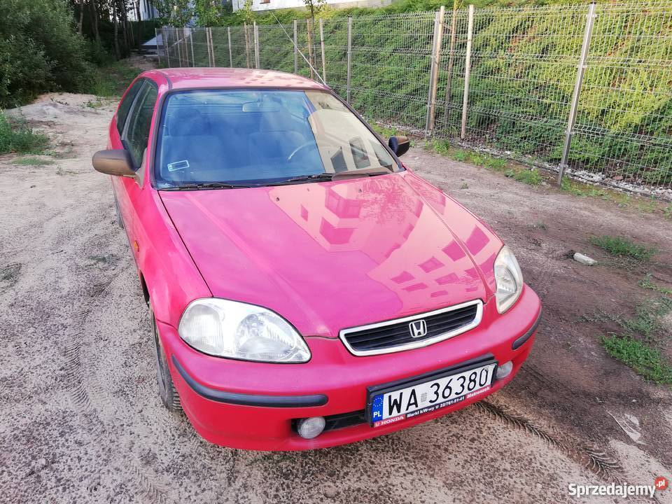 Honda Civic VI 6 gen 14 LPG Gaz Sekwencja KLIMA Samochody osobowe mazowieckie Warszawa