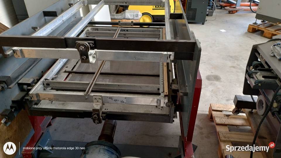 Bobst MakeReady table stół Nowy Tomyśl