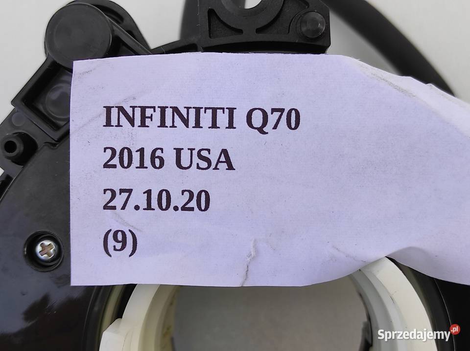 TAŚMA W KIEROWNICĘ ZWIJAK INFINITI Q70 M35 M37 Wyposażenie wnętrza Nowy Tomyśl