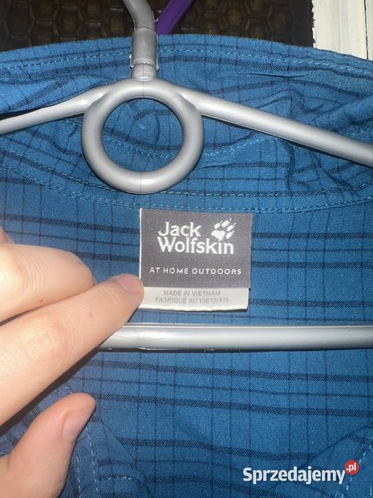 Męska koszula trekkingowa jack wolfskin krótki Warszawa