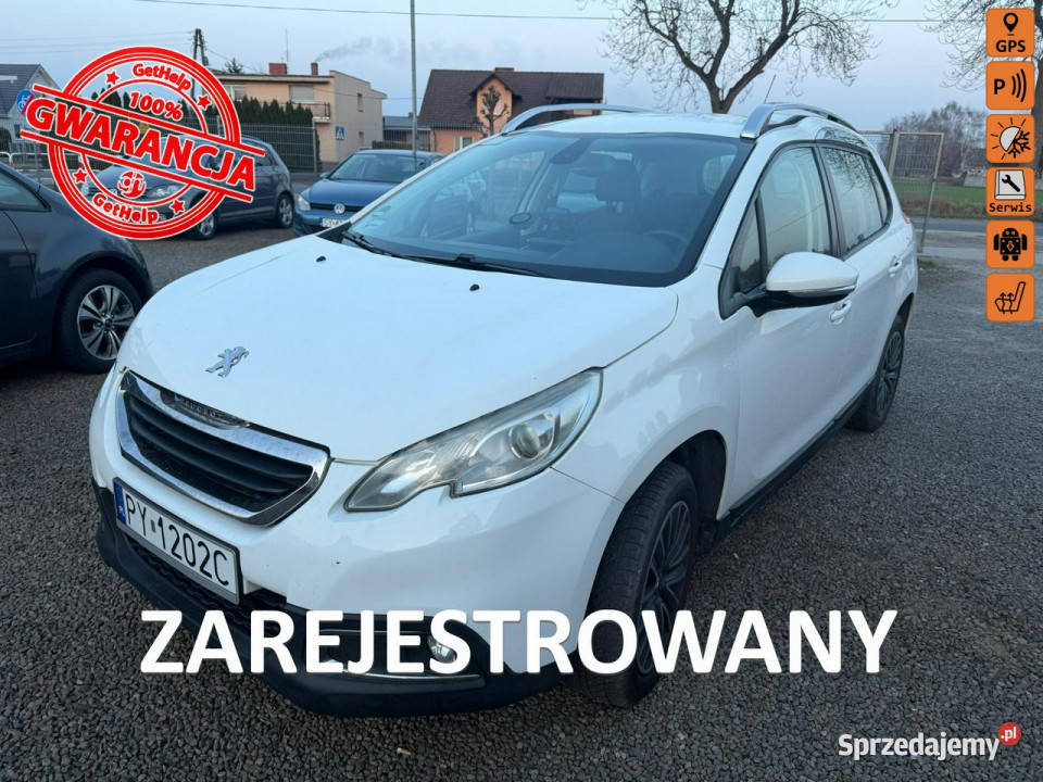 Peugeot 2008 klima zarejestrowany gwarancja I wielkopolskie Zbąszyń