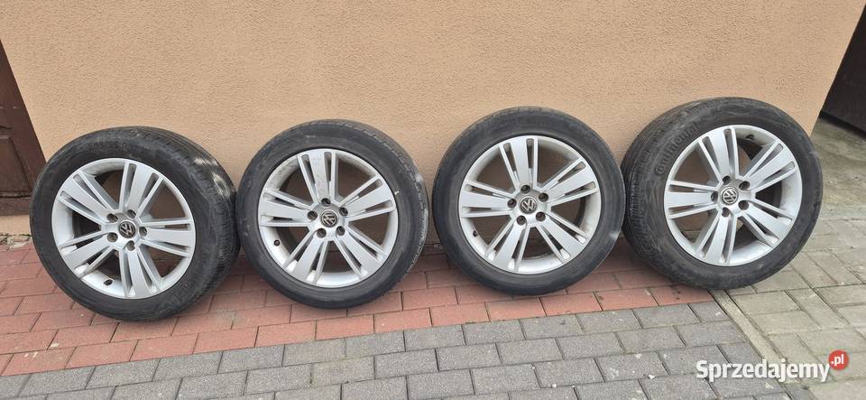 ALUFELGI Z OPONAMI LETNIMI DO VWSEAT Samochodowe dolnośląskie Głogów sprzedam