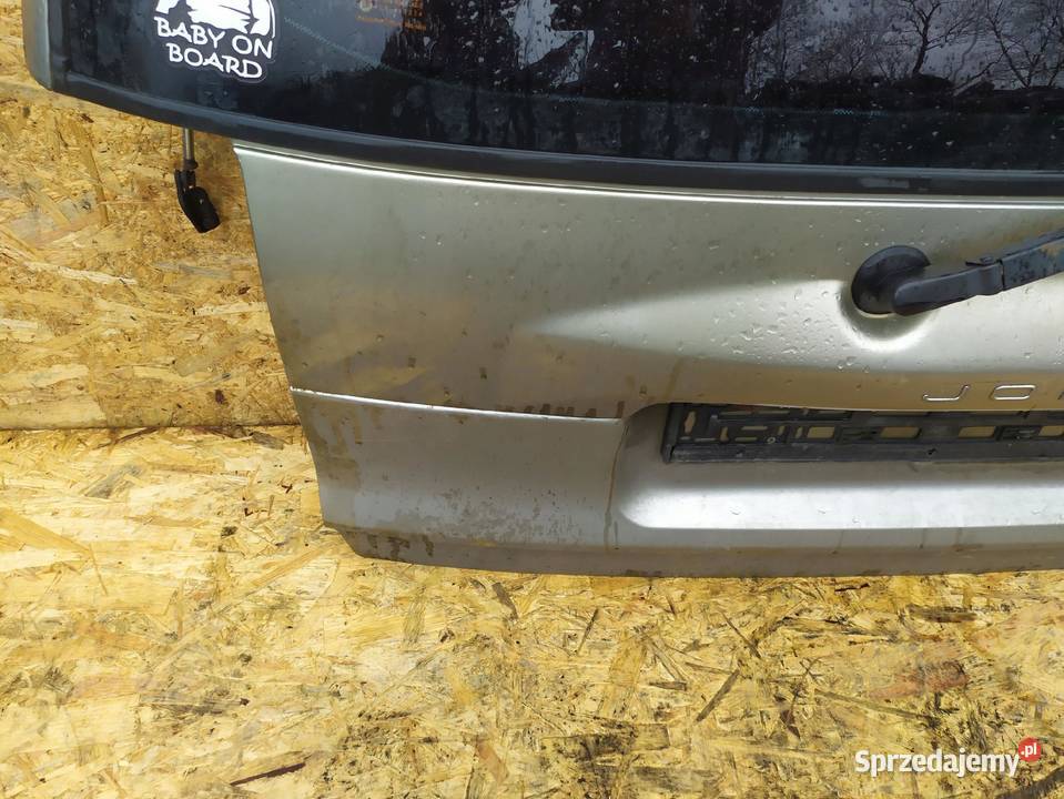 TYLNA KLAPA BAGAŻNIKA KIA JOICE TYŁ osobowe Rudziniec