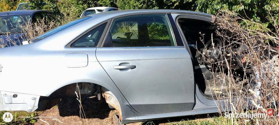 Audi A4 B8 sedan drzwi tył prawe pasażer kolor Lubin