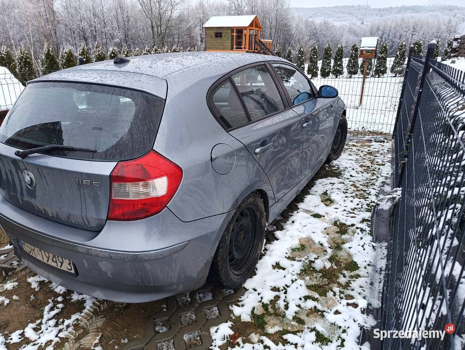 BMW e87 20d 122 Anglik Zarejestrowany w manualna Samochody osobowe