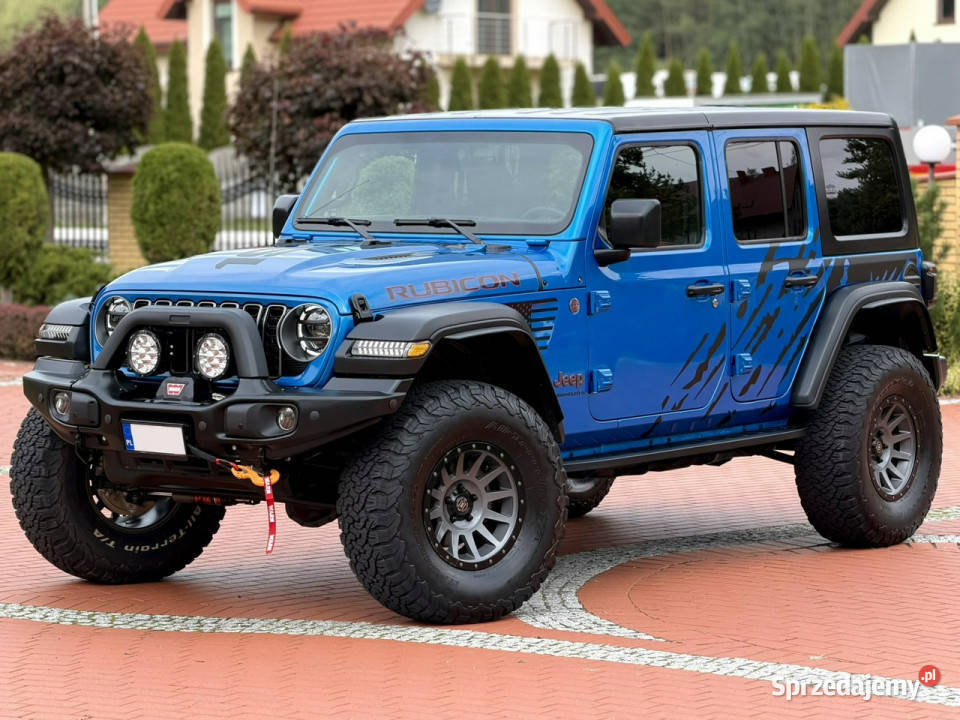 Jeep Wrangler RUBICON 30 ECO Diesel V6 aluminiowe felgi Widełki