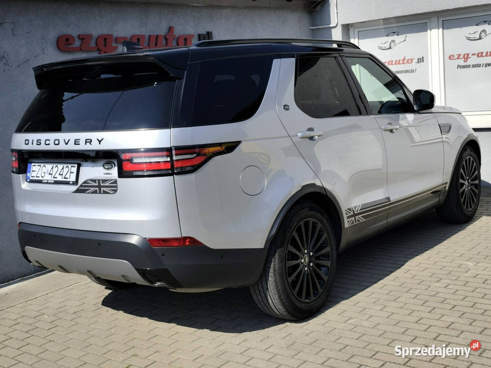 Land Rover Discovery Bogata Gwarancja V 2017 napęd 4x4 Zgierz