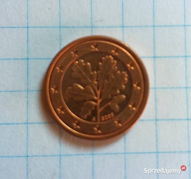 1 CENT EURO CENT 2002 A NIEMCY