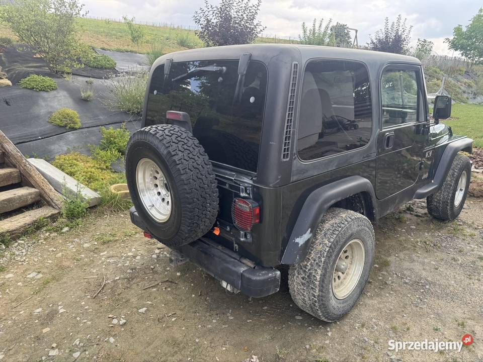 Jeep Wrangler TJ 40 R6 2002 4x4 Hardtop Sędziszów Małopolski
