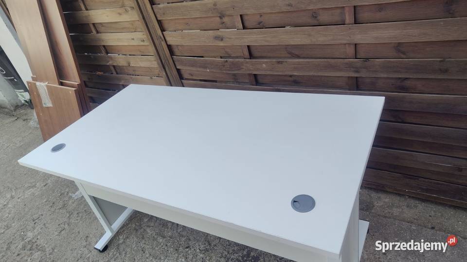 Białe biurko 150x80 mazowieckie Warszawa