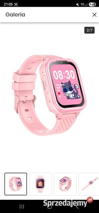 Smartwatch Garett Kids Sun Pro 4G różowy Pozostałe Lubin sprzedam