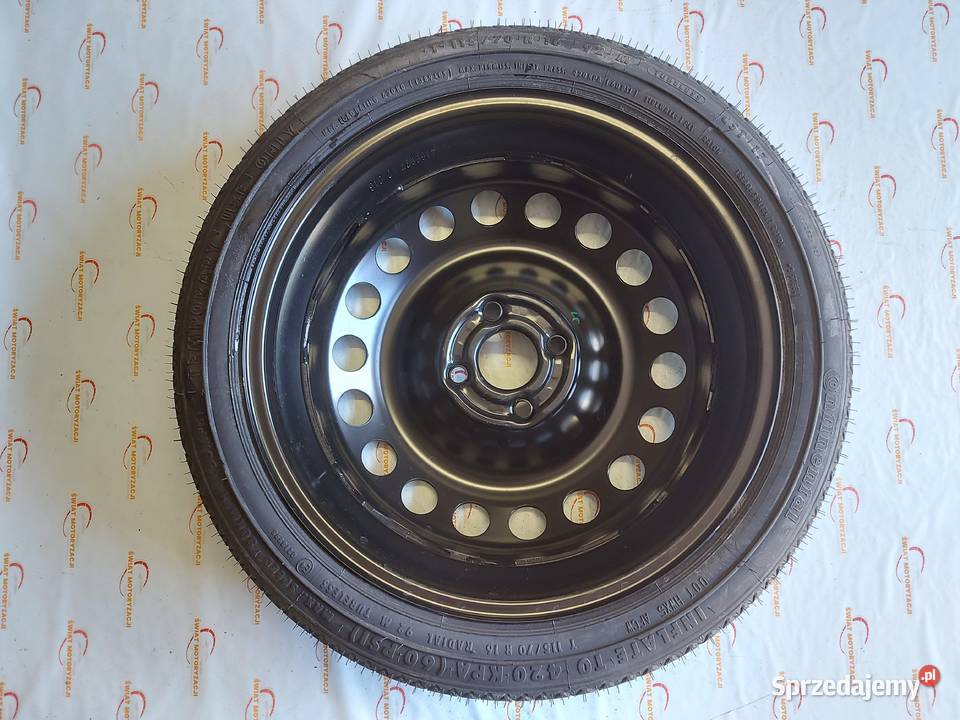 OPEL ASTRA H koło dojazdowe 1157016 92M 4x100 świętokrzyskie Kielce