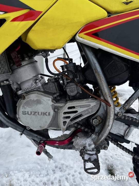 Suzuki rm85 żółty Wola Mielecka