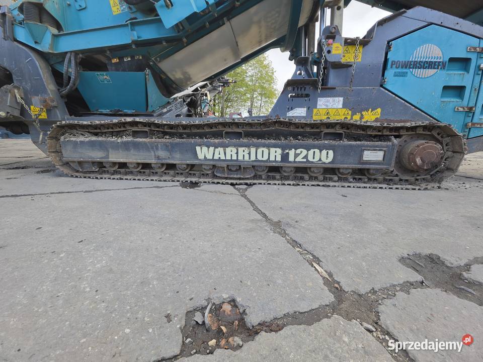 Przesiewacz Powerscreen Warrior 1200 2018 1890h Trachy