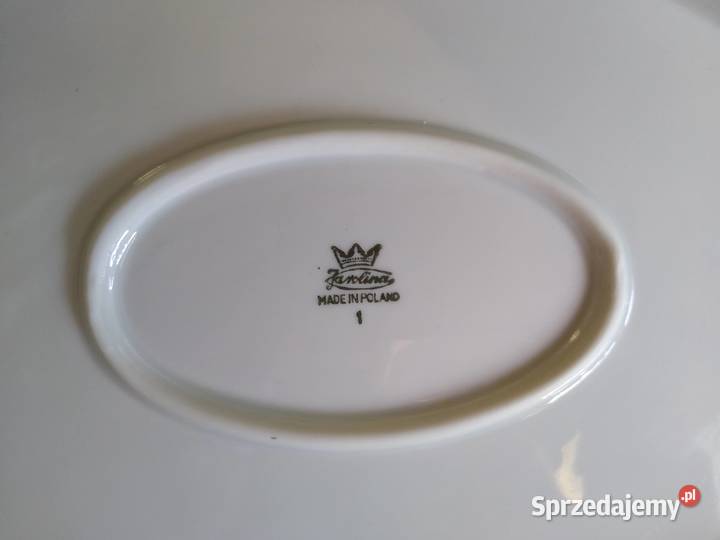 Duże Półmiski Sygnowane Karolina Vintage lata pomorskie Gdańsk