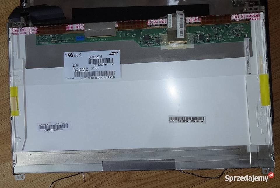 Matryca LTN156AT24 SAMSUNG 156 do laptopa Szczecin sprzedam